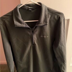 Eddie Bauer Women's olive quarter zip